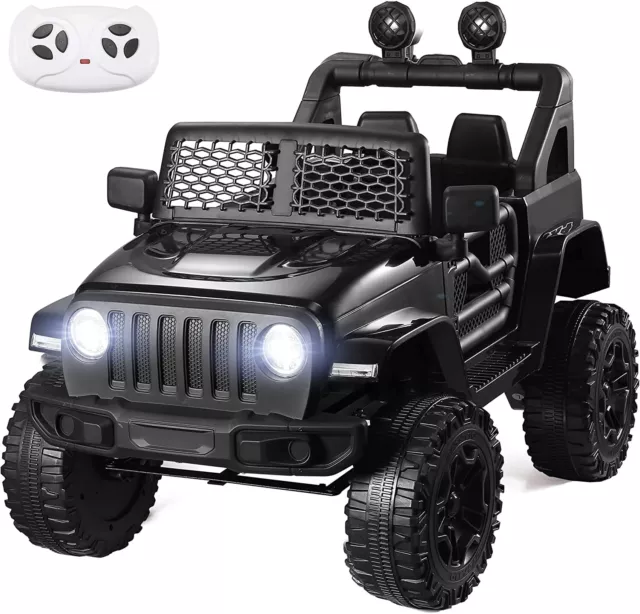 Ride On Car Trucks 12V Electric Kids Toys MP3 Music Light with Remote Control &