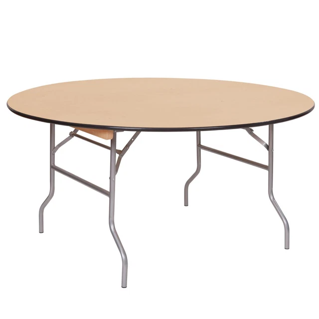 Pre WFT Series Russian Birch Wood Round 60" Table 3860