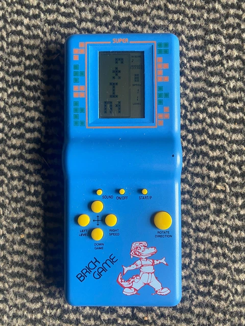 Brick game retro vintage tetris retro gaming ancien jeux vidéo