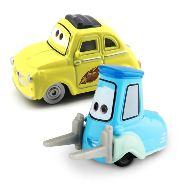 Disney Pixar Cars Luigi&guido Lightning 1:55 Diecast Model Car Toy Kids Gift 2