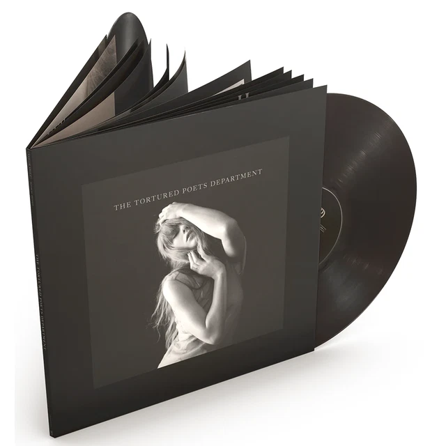 TAYLOR SWIFT The Tortured Poets Department Vinyl + Bonus "The Black
