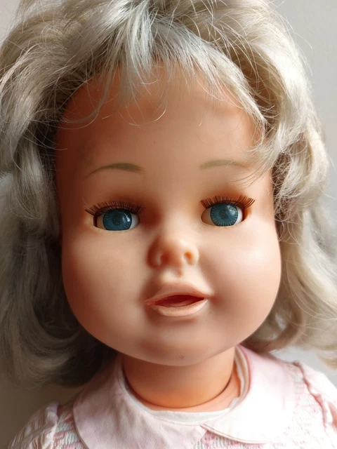 Ancienne Poupée Raynal Marianne F 40 - 56 Cm - Yeux Dormeurs - Années 60