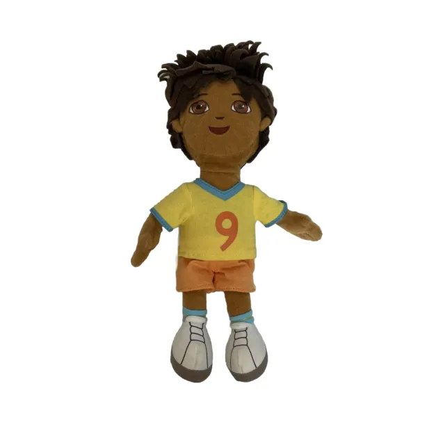 Universal Studios Nick Jr. Diego Soccer Plush 10" Doll Toy Dora The Explorer