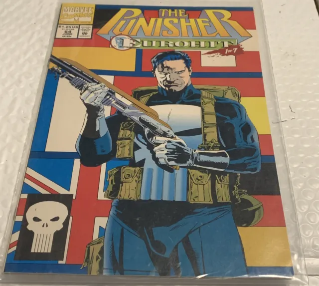 The Punisher Eurohit 1 of 7 #64 June Marvel Comics