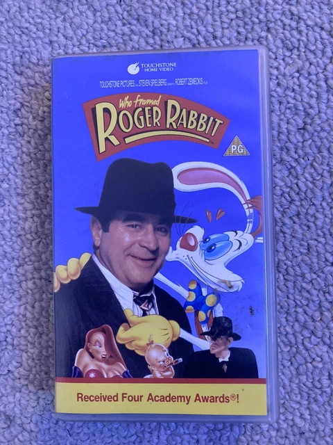 WHO FRAMED ROGER Rabbit Bob Hoskins Pal Vhs Video Kids Children £8.99 ...