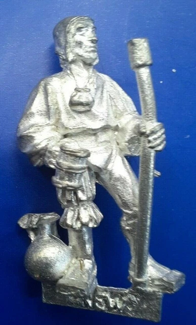 Figurines WARHAMMER Fantasy Empire Gunner 1985 - Lot De 2, Métal Vintage - Neuf