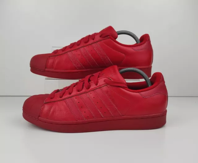Adidas superstar supercolor red size 9 clearance