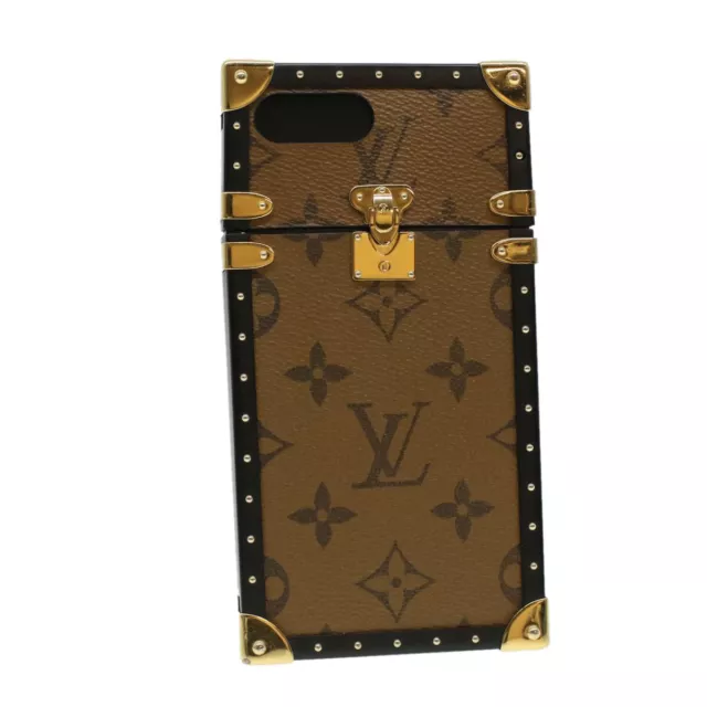 Louis Vuitton Monogram Reverse Monogram Reverse Phone Rugged Case For IPhone  X Monogram Reverse,Noir Eye trunk IPHONE X Iphone case M62619