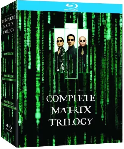 The Matrix Trilogy Blu-Ray (2008) Keanu Reeves, Hunt (DIR) cert 15 3 discs