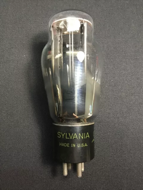 SYLVANIA 5Z3 Coke Bottle POWER RECTIFIER Vintage VACUUM TUBE USA Tested A.7429-D
