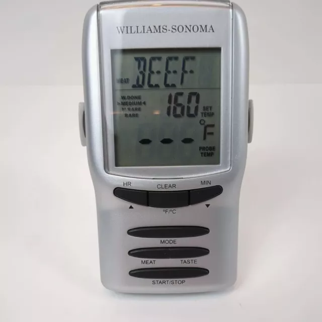 William Sonoma Maverick Remote Wireless Cooking Meat Food Thermometer No Probe