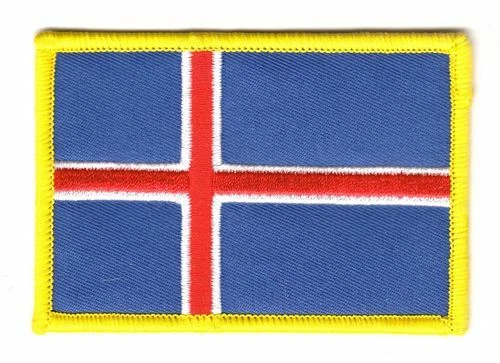Flaggen Aufnäher Patch Island Fahne Flagge