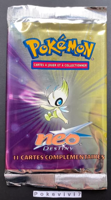 BOOSTER Wizards Pokemon Néo Destiny CELEBI Vide / Empty / Open / NO CARDS !