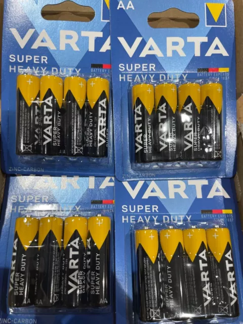 Pile Batterie Varta Originali Aa Stilo Batteria Super Life 48 90 100