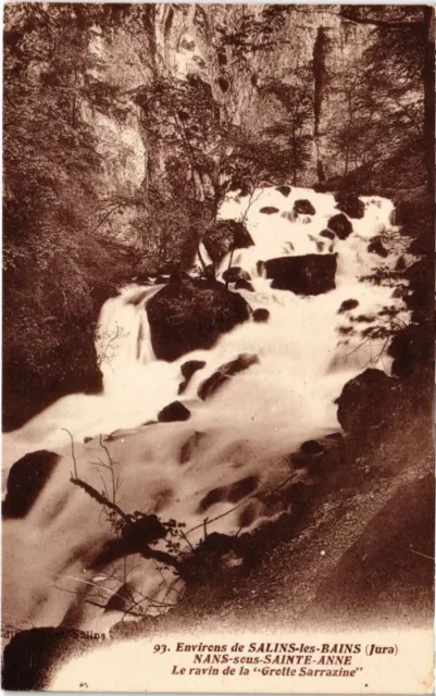 CPA Nans sous Ste Anne Le ravin de la Grotte Sarrazine (1265815)