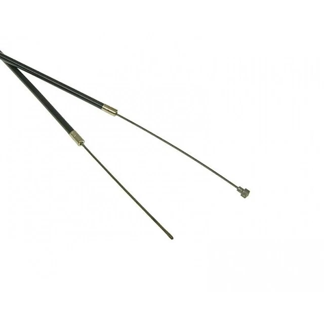 Venhill VWK002-BK Kit Universale Per Cavo Frizione E Acceleratore Moto, Filo Zincato E Guaine, Per Chopper E Custom