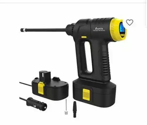 Tyre Inflator Pump  Cordless 12V Electric  Portable  Air Compressor  Car bicycl