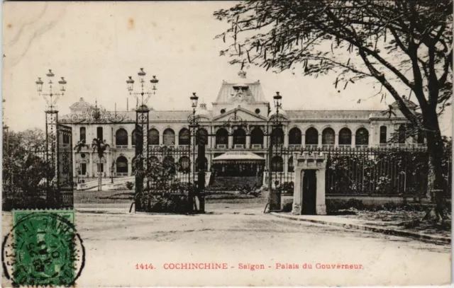 CPA AK VIETNAM COCHINCHINE Saïgon - Palais du Gouverneur (61488)