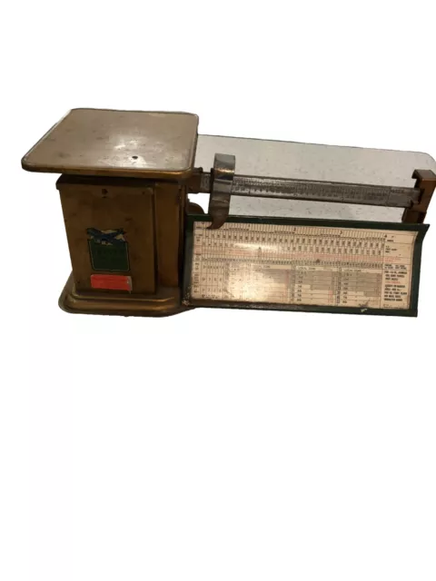 Vintage Triner Air Mail Accuracy Postal Scale