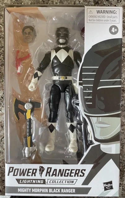 Power Rangers Lightning Collection MIGHTY MORPHIN BLACK RANGER MIB 2020