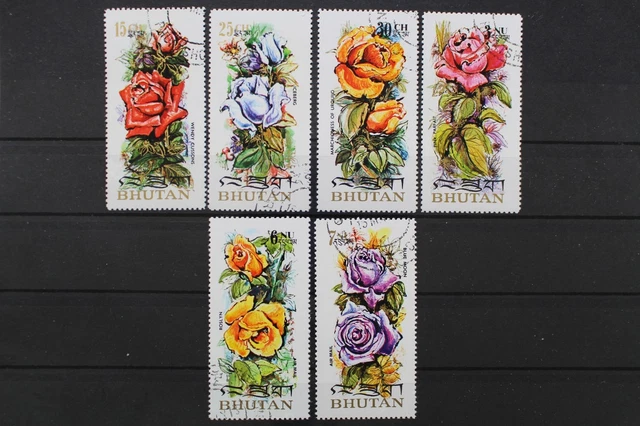 Bhutan, MiNr. 545-550, gestempelt - 655579