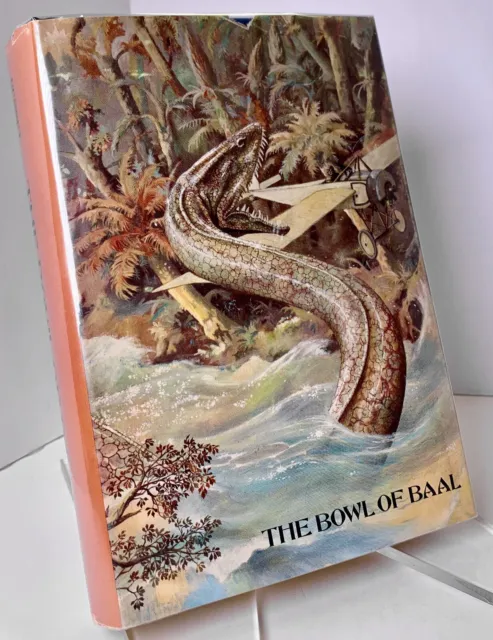 The Bowl of Baal, Robert Ames Bennet, 1975 HCDJ in Mylar, 1st 1st - VERY GOOD