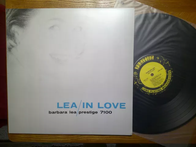 Prestige LP Record 7100 / Barbara Lea / Pré En Amour / 1990 Réédition Nr Mnt