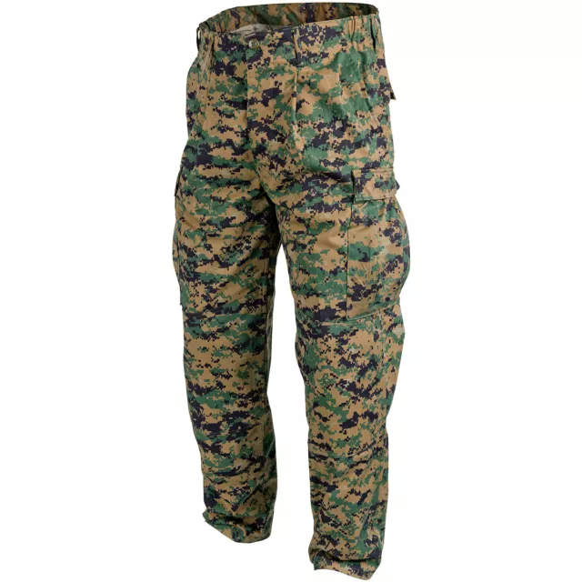 Helikon Usmc Us Marines Pantalon Armée Militaire Hommes Pantalon Camo Woodland N