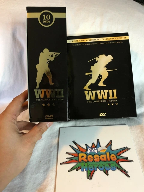 WWII WORLD WAR 2 The Complete History 60th Anniversary DVD Movie 10 ...