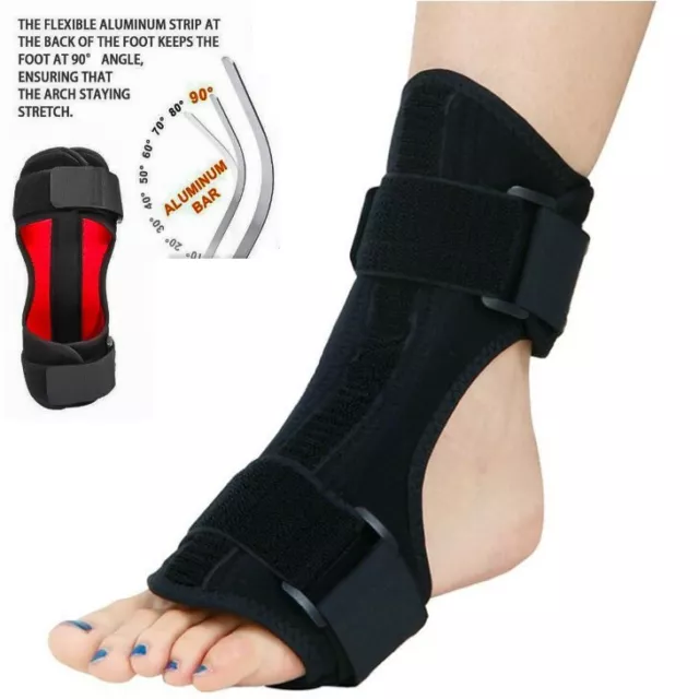 Plantar Fasciitis Night Splint Foot Drop Orthotic Brace Adjustable Achilles AU