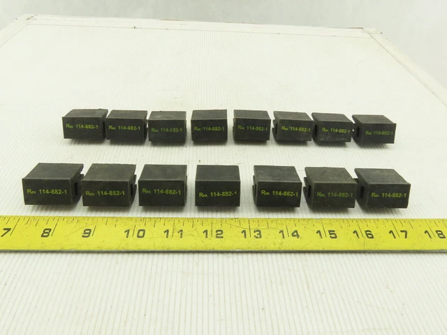 Rexnord 114-882-1 Flat Top Conveyor Chain Accessory Gripper Lot of 15