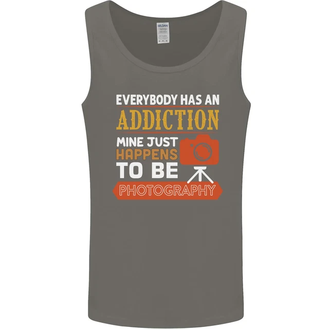 Gilet da uomo Photography Addiction divertente fotografo 4