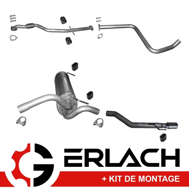 Echappement silencieux arrière Opel Astra J 2.0 CDTI 16V 165 Ecotec - 13329590 A20DTH