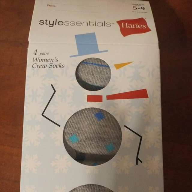 2X NEW Hanes Low Cut Socks Size 5-9 Pink White Blue Gray 8 Pairs 2 Packages