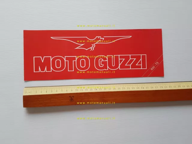 Moto Guzzi 850 T3 1982 depliant originale italiano