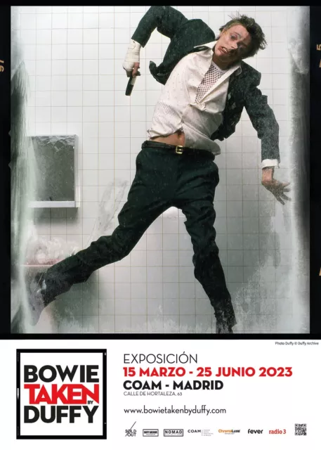 David Bowie 2023 Exhibition Poster - Duffy - Lodger 1979