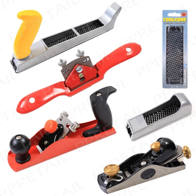 WOODWORKING TOOLS Spoke Shave Block Planer Wood Carpentry Scraper Shaper Kit Set