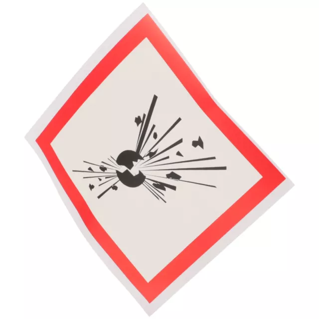 Warnzeichen selbstklebender Warnaufkleber Gefahr Sicherheit Vorsicht