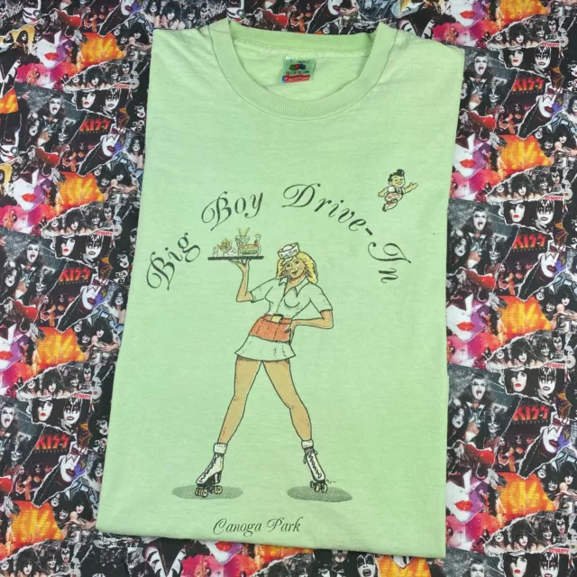 Vintage 1990’s Bob’s Big Boy Drive-In Graphic T-Shirt Single Stitch Size L