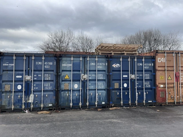 40FT SHIPPING CONTAINER Watertight Lock Box £1,500.00 - PicClick UK