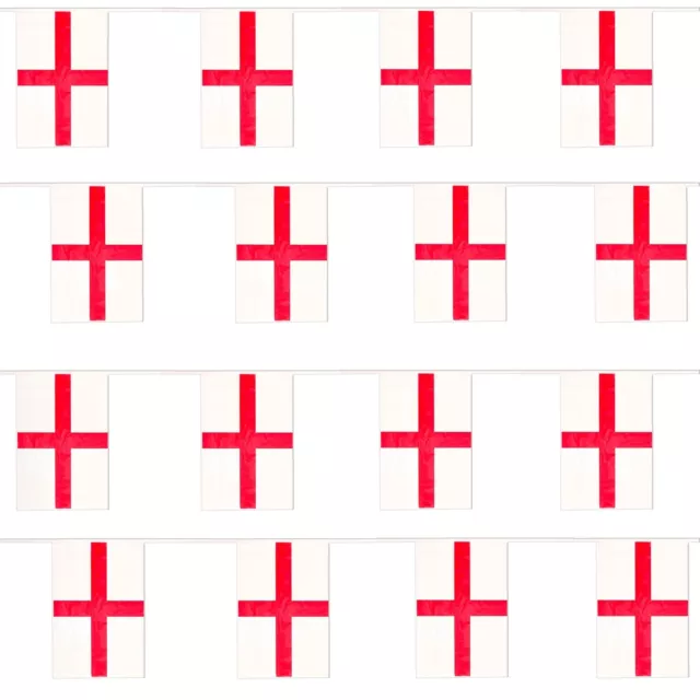 England Bunting 33,100,200,400Ft Large Decoration National Country Flag