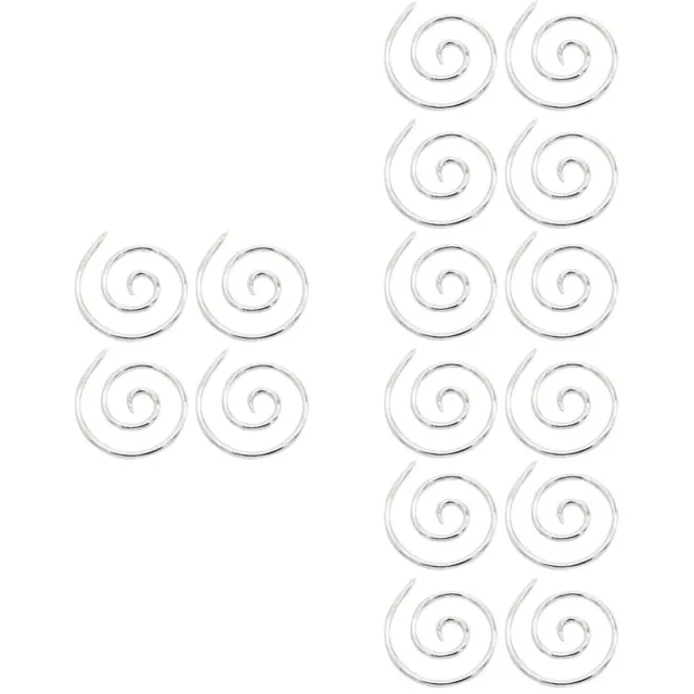16 agujas de tejer para espiral de herramienta de ganchillo hecha a mano en casa