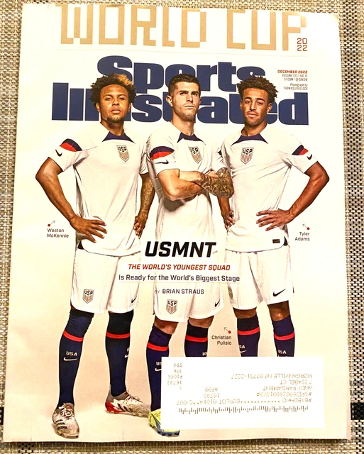SPORTS ILLUSTRATED DECEMBER 2022 U.S. Men's Team Cover WORLD CUP