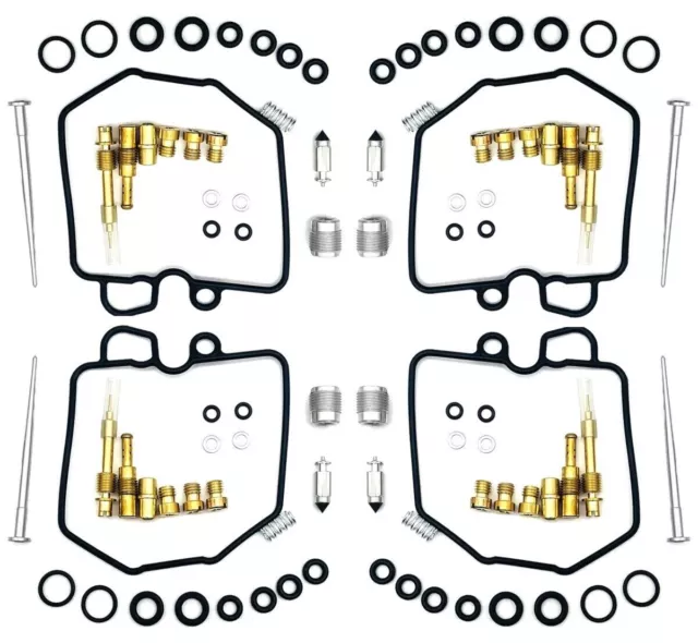 4x Kit de réparation du carburateur Carburetor pour HONDA CB 750 C K Custom Nigh