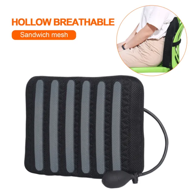 Support Pillow Breathable Portable Firm Lumbar Support Pillow Inflatable Lumbar