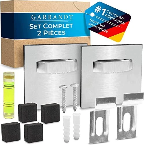 Garrandt fixation miroir - crochet tableau - fixations pour cadres - crochet ...