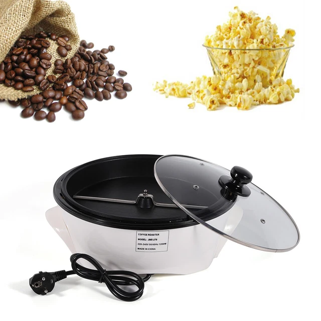 Tostatrice Caffè Elettrica CCGOT 1200W - Per Chicchi, Riso E Popcorn, Capacità 1500g - Foto 6
