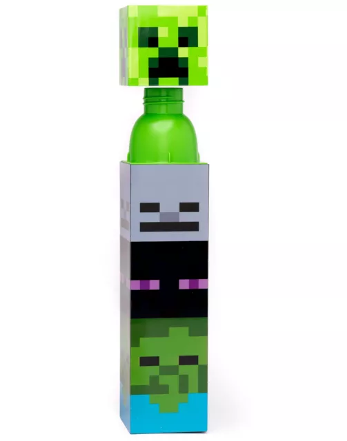 Minecraft botella de agua niños mobs deportes Taza de viaje Frasco 650ml 2