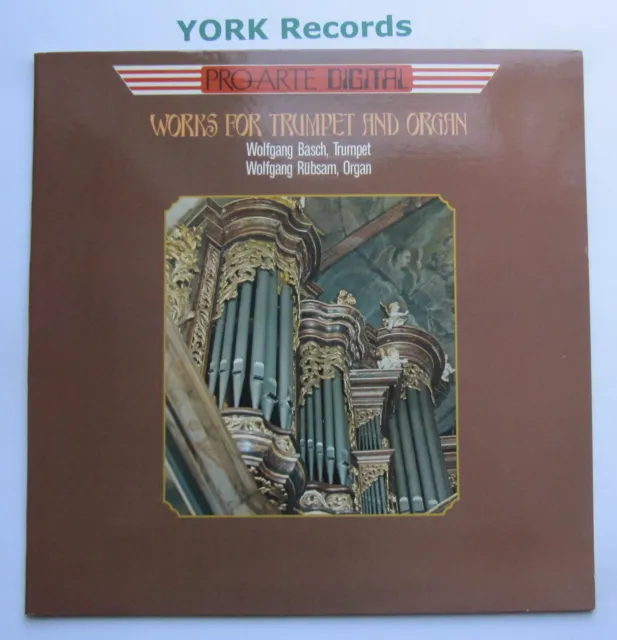 PAD-103 - WORKS FOR TRUMPET & ORGAN - BASCH / RUBSAM - Excellent Con LP Record