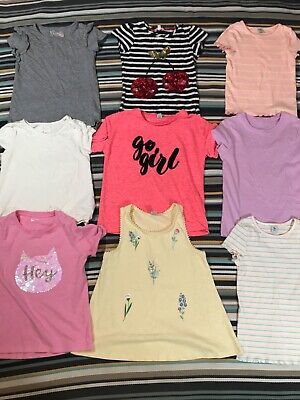 7-8 anni Girls T Shirt Tops Bundle 🌈